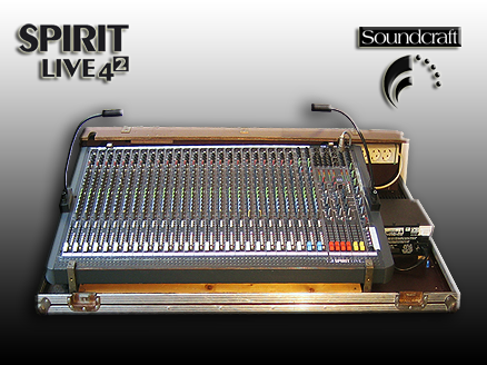 Mischpult Soundcraft Spirit Live 4 II 28/4